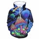 thumbnail image 3 of Nuevas sudaderas con capucha de setas de ensueño con estampado 3D de bosque, cuello redondo, mangas largas, camisetas con patrón de plantas, moda informal, unisex, para hombres y mujeres, 3 of 5