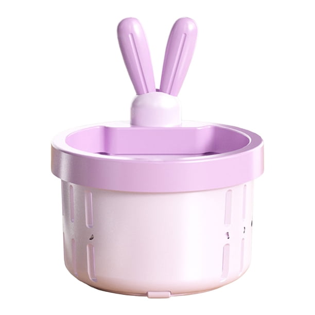Filtro para fregadero de cocina con asa sin desorden, filtro de obstrucciones, recolector multiusos de residuos de alimentos, material duradero de grado alimenticio, blanco