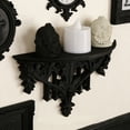 thumbnail image 6 of Miiottaa Victorian Decorative Floating Shelves Classical Hollow Carving Wall Mounted Hanging Shelf Stand For Plant Books Frame, 6 of 9