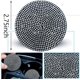 thumbnail image 5 of Posavasos para coche con diseño de Bling, paquete de 2 posavasos de silicona antideslizantes universales, regalo de diamantes de imitación, accesorios para coche (blanco), 5 of 5