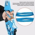 thumbnail image 4 of Archery Bow Hand Rope, Drop Proof Secure Grip Enhanced Accuracy Comfortable Archery Finger Sling  for Training Blue, 4 of 7