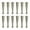 Silver 12 item, variant on WINDLAND 1Pc/12Pcs Bolo Tie Tip Handmade Cowboy Western Alloy Necktie Long Cord Ends