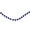 Blue, variant on Northlight Shiny Beaded Christmas Garland -15' x .25" - Pink - Unlit