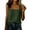 *Army Green, variant on VBVC Women's Cotton Linen Square Neck Tank Tops , Ladies' Summer Sleeveless Blouses , Soft Breathable Side Drawstring Tops For Women,Army Green,S-3XL