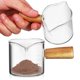 thumbnail image 1 of Jarra Medidora De Vidrio Para Espresso Y Latte Con Mango 2 Piezas 75Ml Vaso Medidor Para Café Con Leche Y Jarabe Para Arte Latte, 1 of 4