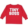 thumbnail image 3 of Inktastic Tiny Boss Boys or Girls Long Sleeve Toddler T-Shirt, 3 of 5