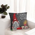 thumbnail image 5 of Wukai Traditional Scandinavian Dwarf Premium Polyester Fleece Pillow Covers with Hidden Zipper Closure,Luxuriously Soft and Durable-12"x12", 5 of 7
