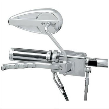 Drag Specialties Teardrop Mirror for Harley Right/Chrome (DS300016)