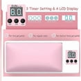 thumbnail image 3 of Hanging Cosmetic Bag Travel Bag for Makeup Storage Beige, 3 of 5