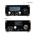 thumbnail image 4 of Matsuzay 8 bandas 80m/60m/40m/30m/20m/17m/15m/10m Transmisor de radio bidireccional Receptor Transceptor de onda corta con micrófono Pantalla Teléfono y Comunicación Reino Unido enchufe, 4 of 6