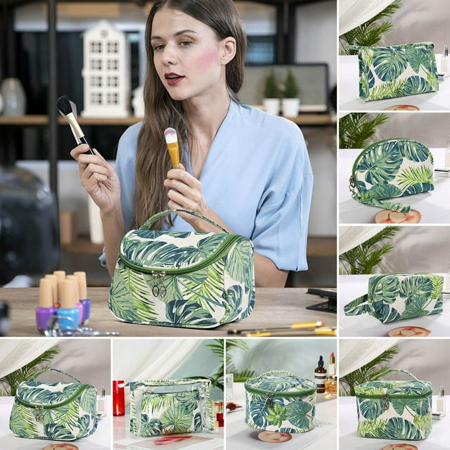 onlyliua Liquidación Del Día Ofertas Prime Maquilla Tropical, Cosmopolitan, Viaje, Tocador, Monedero Mujer