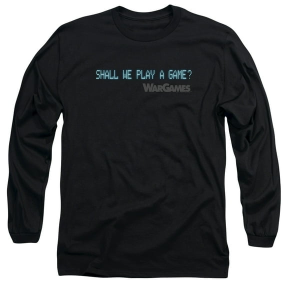 Wargames - Shall We - Long Sleeve Shirt - Medium