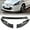 Carbon Look, variant on For 2009-2012 Nissan 370Z Z34 CT-Style Black Front Bumper Body Kit Spoiler Lip