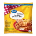 thumbnail image 2 of Great Value Famous Chicken Bites, Ready to Cook Breaded Chicken Bites, 20g Protein, 3 lb (Frozen), 2 of 12