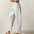 thumbnail image 5 of Women'S Trendy Low Waisted Wide Leg Jeans - Vintage, Mid Rise, Baggy White M, 5 of 9