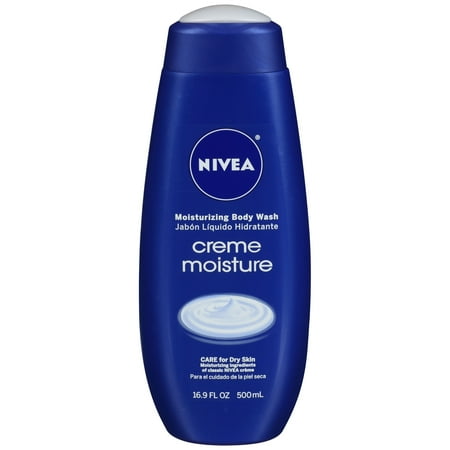 NIVEA Creme Moisture Moisturizing Body Wash 16.9 fl. oz. - Walmart.com