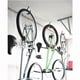 thumbnail image 5 of 2 UNIDS / SET PARED MONTAJE MANTENIMIENTO DE LA PARED GARAJE DE LA BICICLETA DE LA BICICLETA DE LA MUERTA NEGRA DE ACERO, 5 of 6