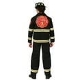 thumbnail image 3 of Uniforme Noir de Pompier pour Homme, 3 of 3