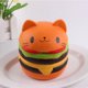 thumbnail image 4 of Linda hamburguesa kawaii suave imitación, juguete rebote, adornos para aliviar el estrés y la ansiedad para niños y adultos, 4 of 5