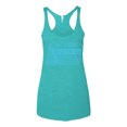 thumbnail image 2 of Wild Bobby Ford Shelby Cobra Retro Blue Logo Women Tri-Blend Racerback Tank Top, 2 of 6