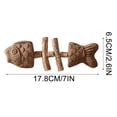 thumbnail image 4 of Catnip and Silvervine Chew, Natural Fishbone Chew Toy for Cats, Fishbone-Shaped Cat Dental Toy for Chewing, Licking, Pawing, Boredom Relief & Enrichment for Cats&nbsp;, 4 of 7
