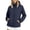 Navy(Jackets), variant on Womens Lightweight Softshell Jackets with Hood, Waterproof Zip-Up Windbreaker for Hiking & Travel