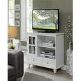 thumbnail image 2 of Tahoe Highboy TV Stand - White, 2 of 6