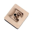 thumbnail image 4 of S SERENABLE Cutting Die Leather Cutter Model Crafts Easy to Use Portable Wood Die Reusable Leathercrafts Making Household for Starter DIY E, 4 of 8