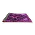 thumbnail image 2 of Ahgly Company Indoor Square Persian Purple Traditional Area Rugs, 6' Square, 2 of 4