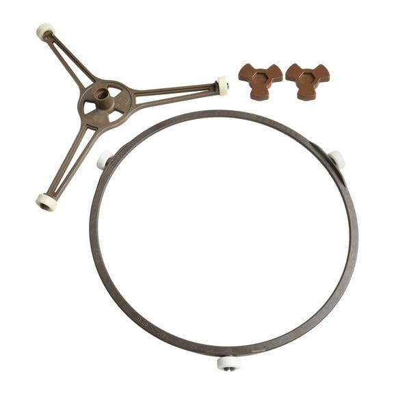 KDJ Microwave Oven Tray Stand Turntable Tripod Glass Turntable Roller Swivel Core - for Home Decor