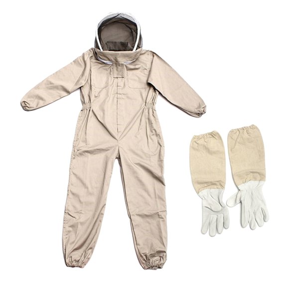 Traje de Apicultor Sunnimix Ventilado con Capuchas Sombrero de Esgrima L