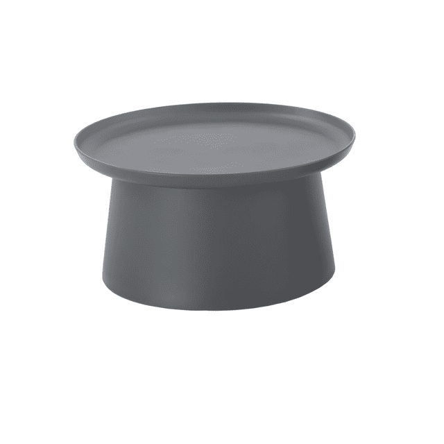 Mesa de Centro Kessa Muebles Spira color Negro 70 x 36 x 70 cm