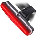 thumbnail image 2 of 2Pcs Bicycles Taillight USB Charging Mountain Bike COB Safety Warning Lamp Night Riding Lantern Accessories Bike Light (Red), 2 of 5