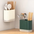 thumbnail image 5 of Utensil Holder for Kitchen Counter | Kitchen Utensil Organizer | Green Plastic Countertop Organizer for Kitchen Storage, Single Pack, 5 of 6