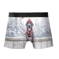 thumbnail image 2 of Playful Great Dane Welcomes Winter Snowy Day with Cardinal Bird All Over Print Boxer Briefs Underwear for Men Dad Danes Dog Lover Gifts - 12017, 2 of 6