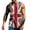 Red, variant on Men Tank Top Men's National Day Full Print Pattern Round Neck Plus Size Summer Vest White XXXL