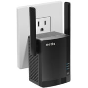 AC1200 Wireless Dual Band Range WiFi Extender with WPS One Button, 2 High Gain Antennas & Covers up to 3000 SQFT