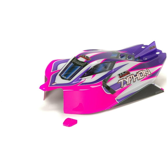 ARRMA TYPHON TLR Tuned Finished Body Pink/Purple ARA406162 Car/Truck  Bodies wings & Decals