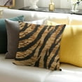 thumbnail image 3 of BANET  Texture Print Throw Pillow Covers Animal Skin Pattern Decorative Pillowcases Soft Cushion Covers for Sofa Couch Bed Home Decor 12x12in, 3 of 5