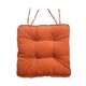 thumbnail image 5 of Almohadillas de pana Matsuzay para silla 2Conjunto Naranja, 5 of 6