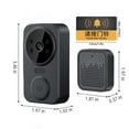 thumbnail image 3 of Wireless Doorbells for Homesmart Doorbell Smart Wireless Remote Video Doorbell Intelligent Visual Doorbell Home Hd Night Vision Wifi Security Door Doorbell Battery Version, 3 of 9