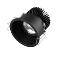 thumbnail image 1 of empotrable de aluminio para techo, para dormitorio, lugar de trabajo, oficina Negro_7W_75mm Zulema techos downlight, 1 of 8