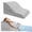 Gray-Curved, variant on Bed Wedge Pillow for Sleeping, Elevated Wedge Pillow for Sleep Apnea with Air Layer Washable Cover, 12Inch Foam Wedge Triangle Pillow for Acid Reflux, Gerd, Snoring and After Surgery, Grey