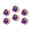 C2144, variant on Glass Refrigerator Magnet 6Pcs Magnetic Fridge Sticker,Decor for Kitchen,Whiteboard,Cabinet,Blue Monster Truck With Large Black Tires