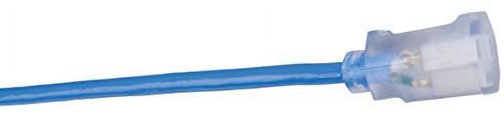 Coleman Cable 02569 12/3 Hi-Visibility Low-Temperature Outdoor Extension Cord, 100-Foot