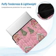 thumbnail image 2 of FORMRS 13"-13.3" Laptop Sleeve Protective Case Soft Carrying Quilted Computer Bag Cover, Pink Gingerbread House, 2 of 7