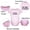 Pink, variant on iDzn Pack of 2, Don't Worry! I'm Vaccinated Funny Rompers For Babies, Newborn Baby Unisex Bodysuits, Infant Jumpsuits, Toddler 0-24 Months Kids One-Piece Oufits