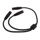 thumbnail image 5 of Divisor de cable XLR, XLR de cable femenino A MASCLINO ESTABLE Y SILENCIOSO BIDIRECCONAL DE 0.5 M DE LONGITUD PARA UNA BATIDORA DE ALTAVOCES DE MICRÓFONO, 5 of 7