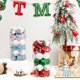 thumbnail image 5 of Paquete de 41 adornos de bolas de Navidad, juego de bolas de Navidad pintadas con estrellas, árbol de Navidad, boda, decoración de fiesta, 5 of 5