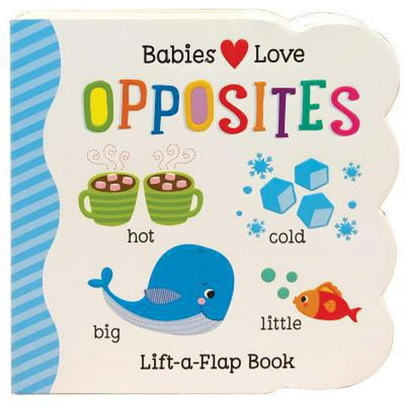 Pre-Owned Opposites Chunky Lift-a-Flap Children's Board Book (Babies Love)